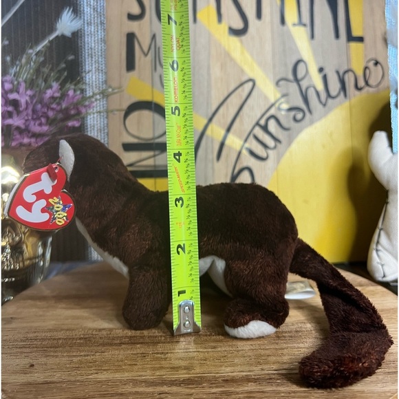 TY Beanie Baby RUNNER the Ferret Plush - Picture 7 of 14